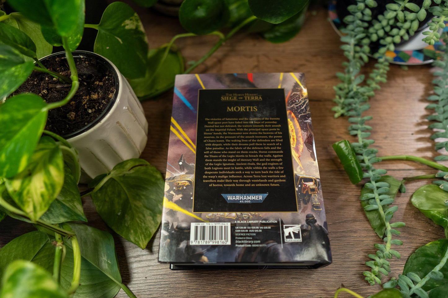 L'Hérésie d'Horus - Siège de Terra : Mortis, couverture rigide