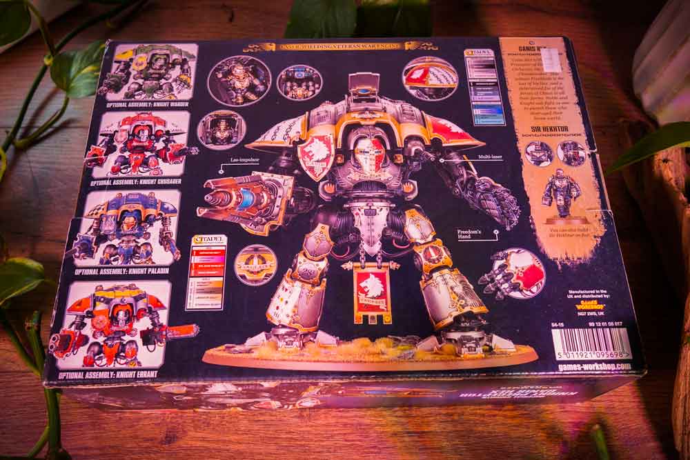 Knight Preceptor / Canis Rex – Warhammer 40,000: Imperial Knights (Plastic Kit • Games Workshop)