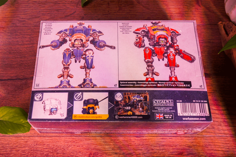 Warhammer 40,000: Imperial Knights – Knight Armigers (Games Workshop)