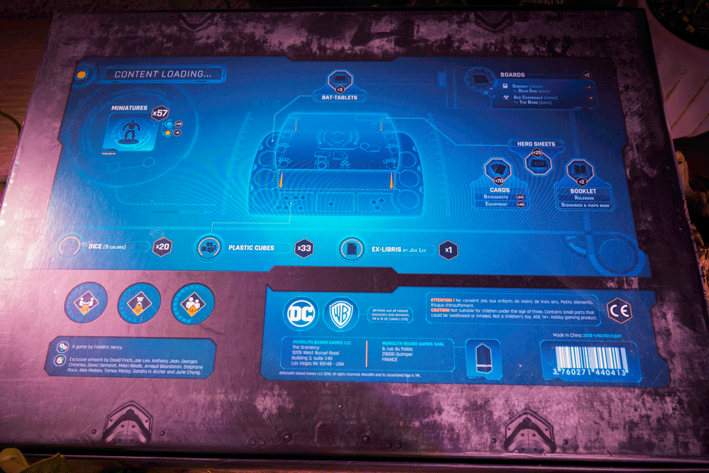 Batman: Gotham City Chronicles – Heroes Core Box (Season 1 Kickstarter Edition • Monolith Board Games)