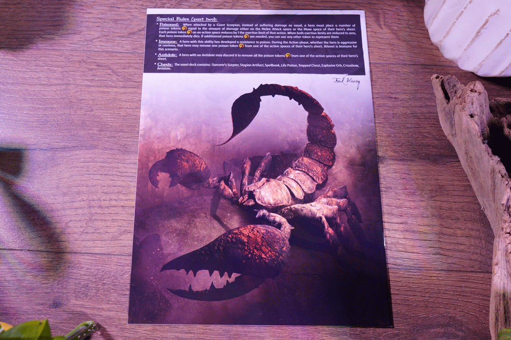 Conan: Stygia Scenario Book (Monolith Board Games • KS Insert • English)