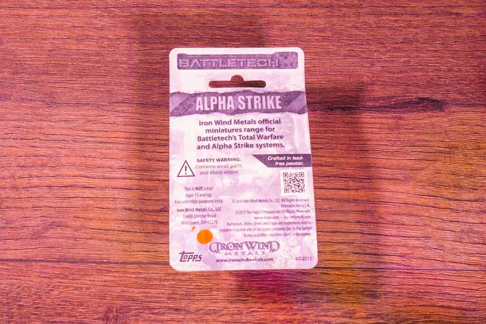 BattleTech: Mobile Headquarters – Metal Miniature (Iron Wind Metals)