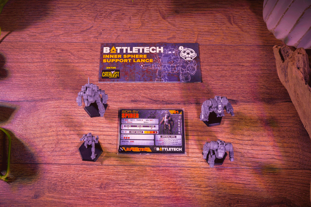 BattleTech: Inner Sphere Support Lance – Mercenaries ForcePack (Catalyst Game Labs)
