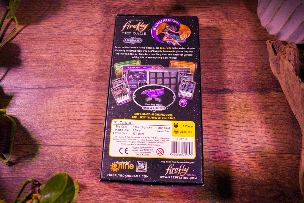 Firefly: The Game – Esmeralda Coachworks Game Booster (Gale Force Nine)