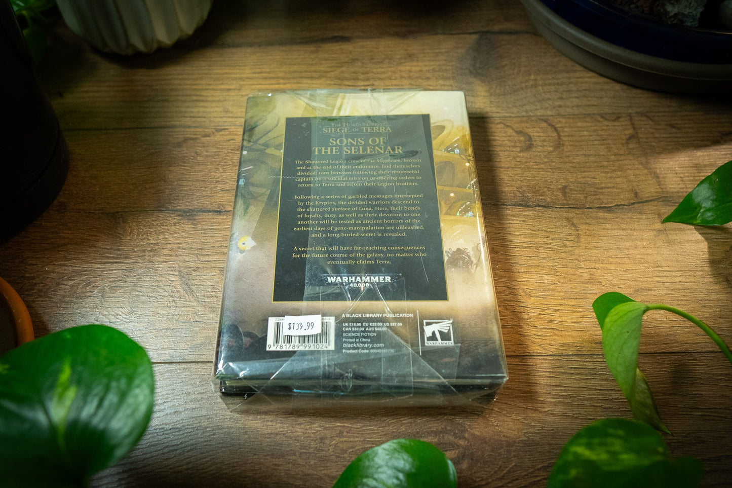 Siege of Terra: Sons of the Selenar - First Edition Hardcover