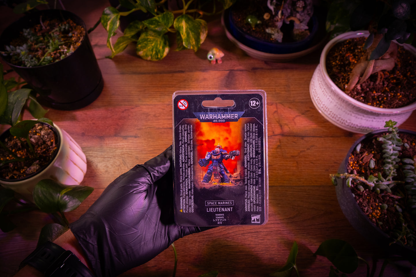 Lieutenant Space Marines Miniature unique