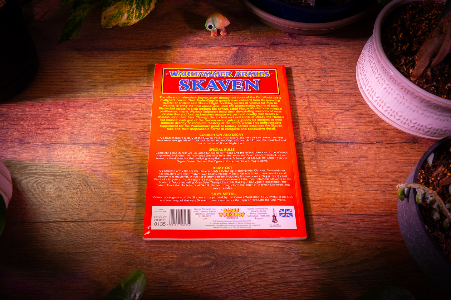 Warhammer Fantasy Battles - Skaven 4th Edition Army Book