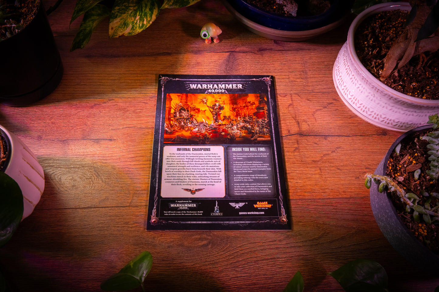 Warhammer 40k - Codex Heretic Astartes Daemonkin 8th Edition Supplement