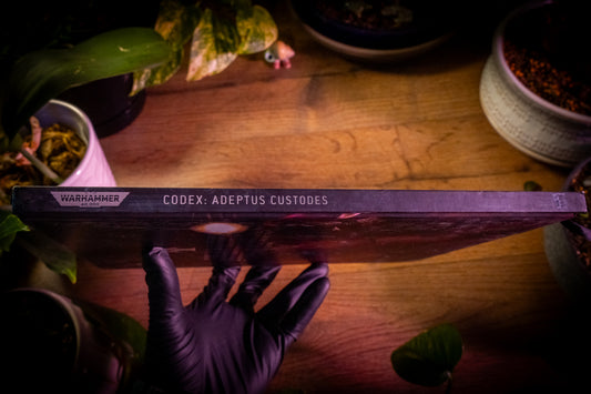 Warhammer 40k - Codex : Adeptus Custodes 9e édition limitée