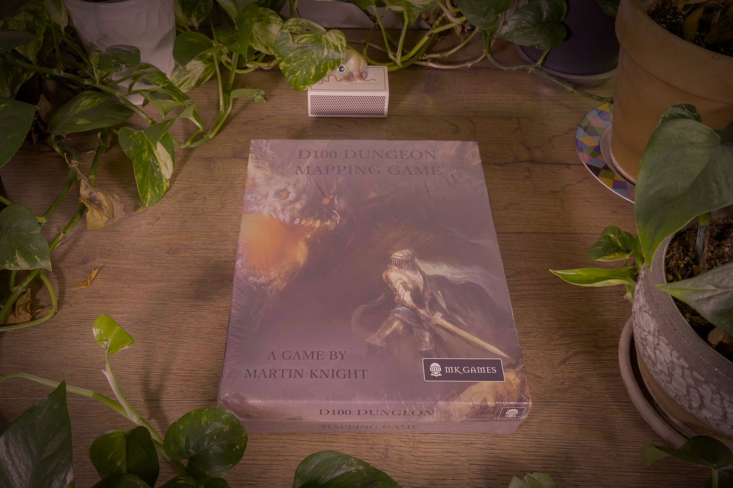 D100 Dungeon - Mapping Game - Board Game Expansion