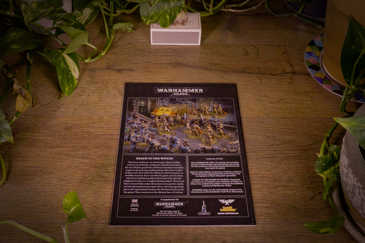 Warhammer 40k - Sisters of Silence 7th Edition Codex - 2017