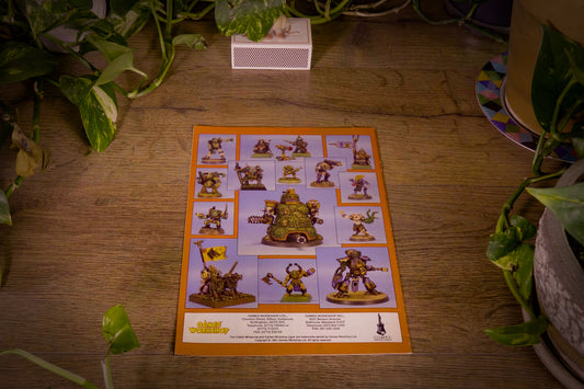 An Introduction to Games Workshop - Vintage Information Pamphlet - 1991