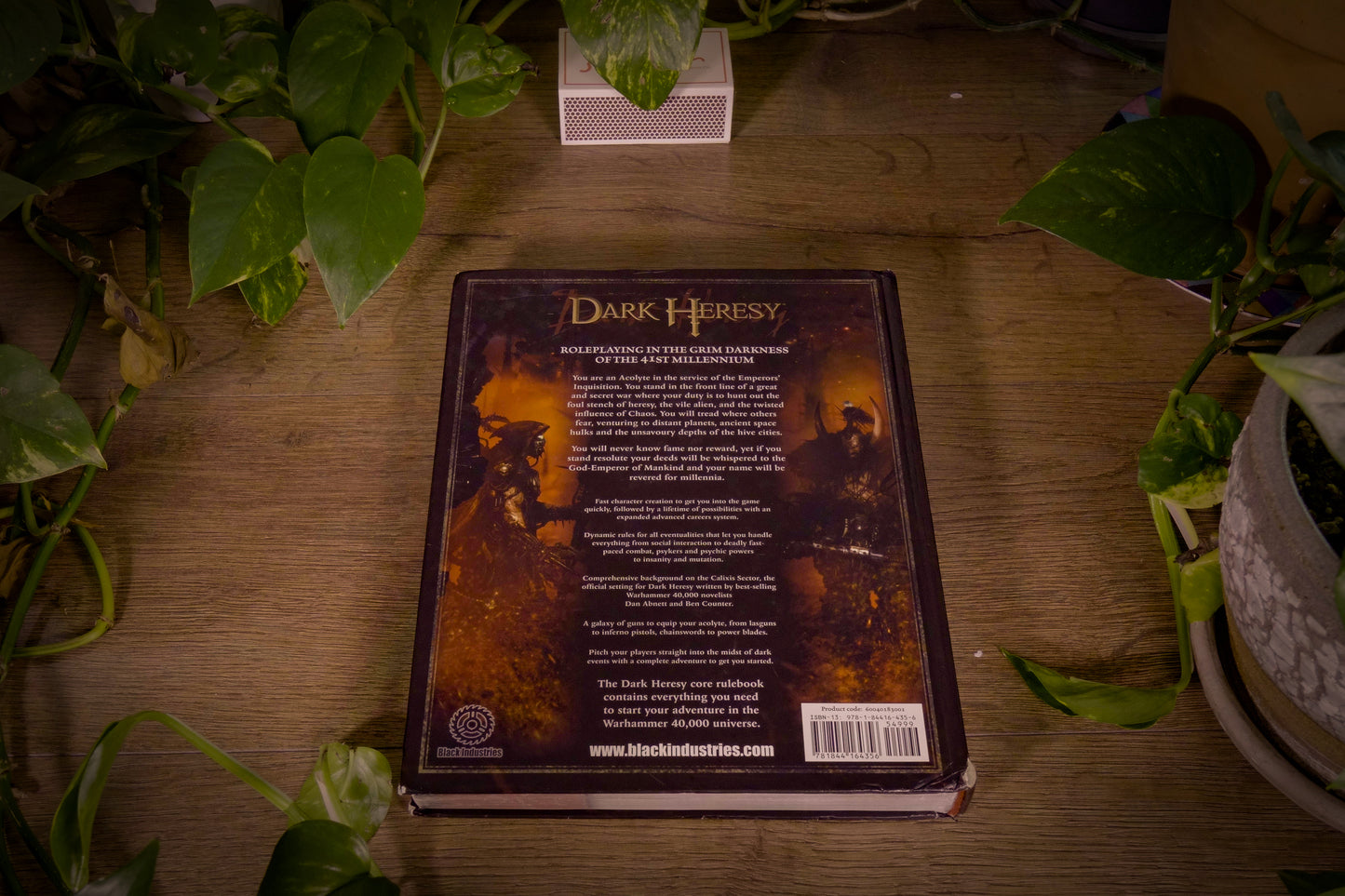 Warhammer 40k - Dark Heresy 1st Edition Core Rulebook - 2008