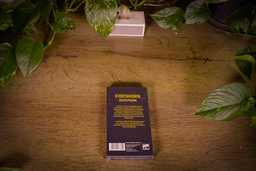 Warhammer 40k - Eisenhorn Bookmark - Black Library Exclusive - 2020
