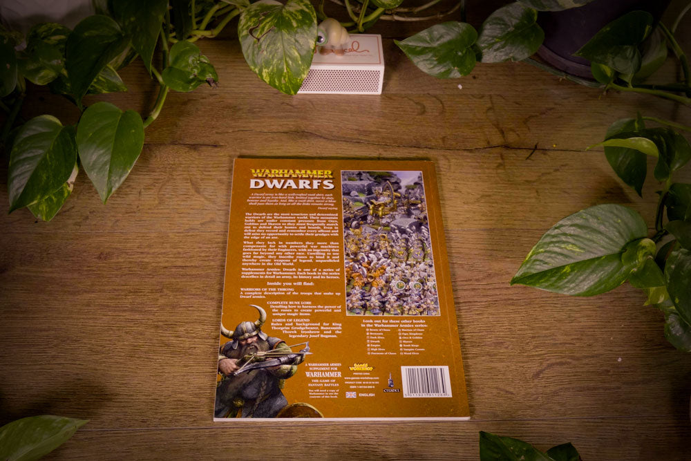 Warhammer Fantasy Battles - Nains - Livre d'armée 6e édition