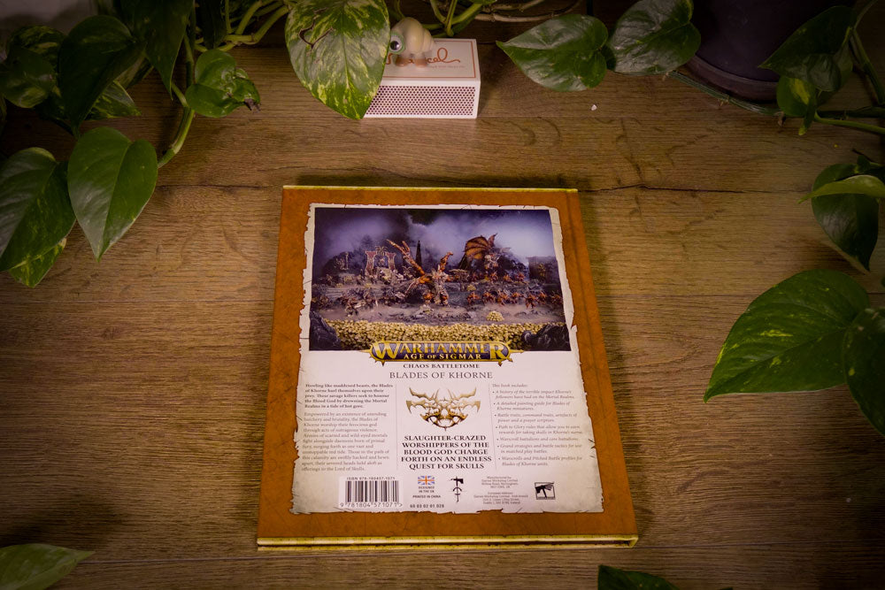 Warhammer AoS – Blades of Khorne 3rd Edition Battletome - 2023