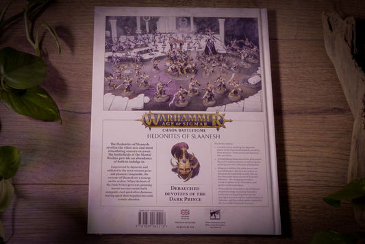 Battletome: Hedonites of Slaanesh – Warhammer Age of Sigmar - 2nd Edition - 2021
