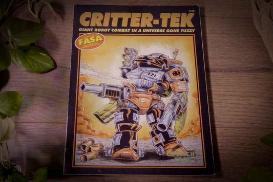 Critter-Tek: Giant Robot Combat in a Universe Gone Fuzzy (1994 • Softcover)