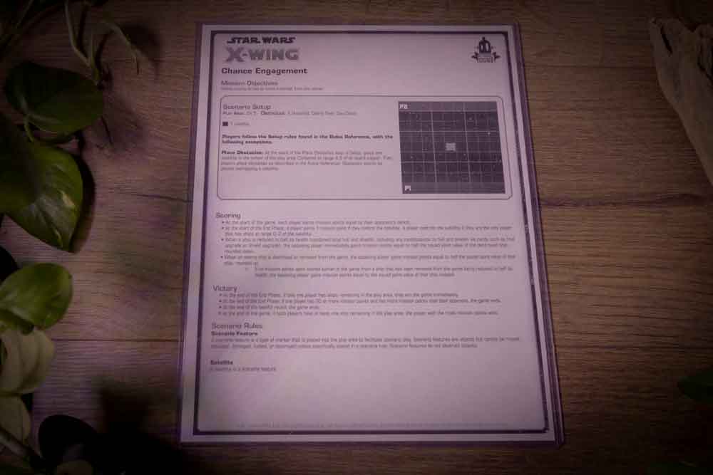 Star Wars: X-Wing – Scenario Set (Miniatures Game • Laminated Sheets, 2022)