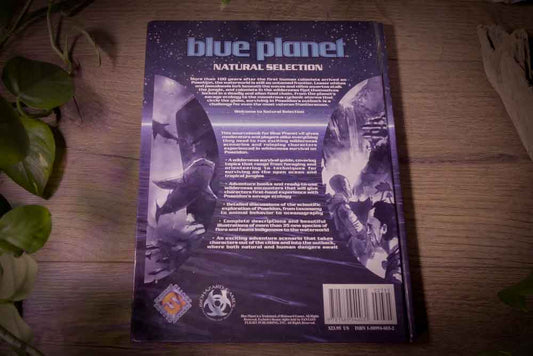 Blue Planet v2: Natural Selection – A Guide to the Ecology of Poseidon (Science-Fiction RPG • Hardcover, 2001)