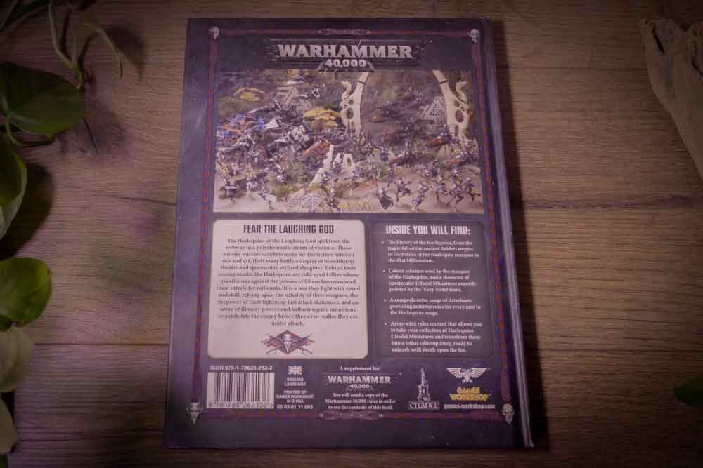 Codex: Harlequins (Warhammer 40,000 • Hardcover, 8th Edition)