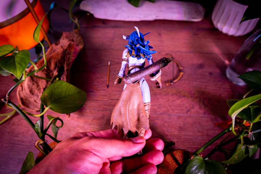 Shandris Feathermoon – Warcraft Series 1 (Night Elf Archer, 2003)