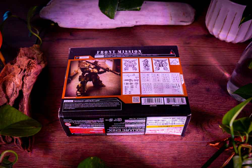 Front Mission Structure Arts Vol. 2 – Enyo (1/72 Scale Plastic Model Kit • Square Enix, 2023)