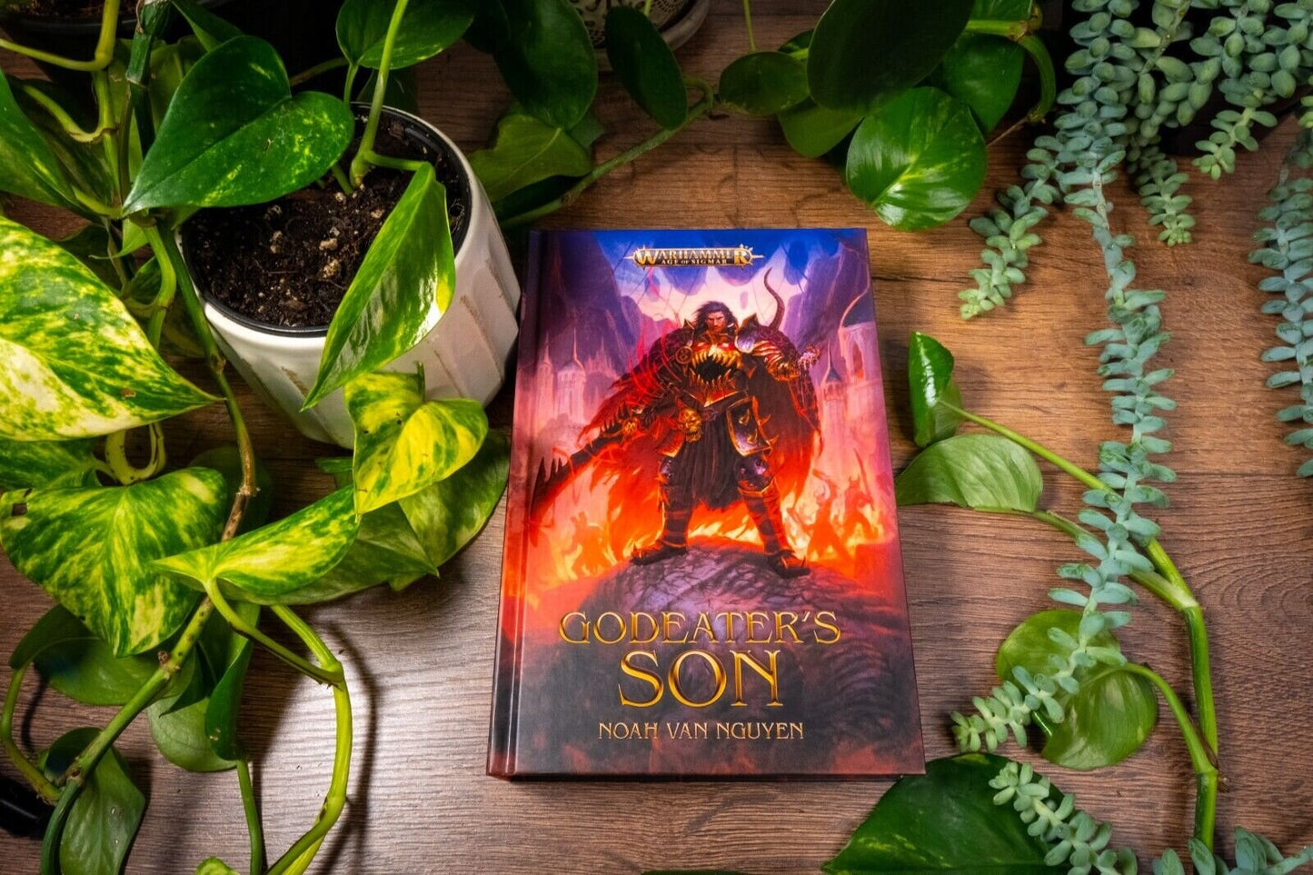 Godeater's Son Noah Van Nguyen Hardcover Warhammer Age of Sigmar Godeaters New