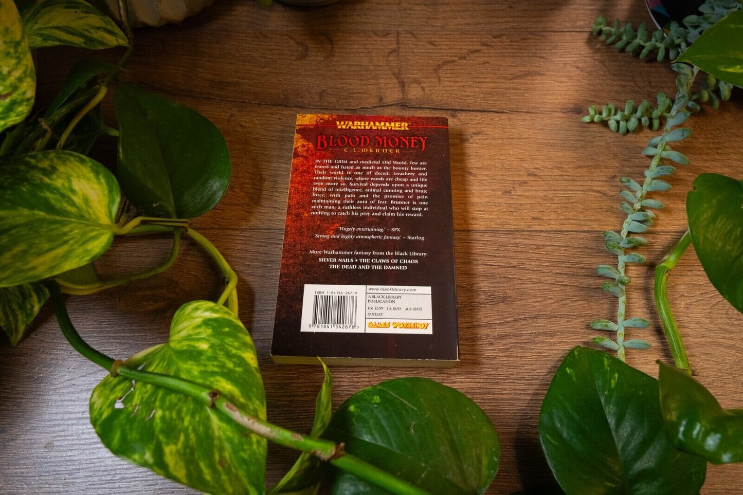 💰Warhammer Fantasy : Blood Money par CL Werner, VG, ISBN 1841542679📚Trouvaille rare