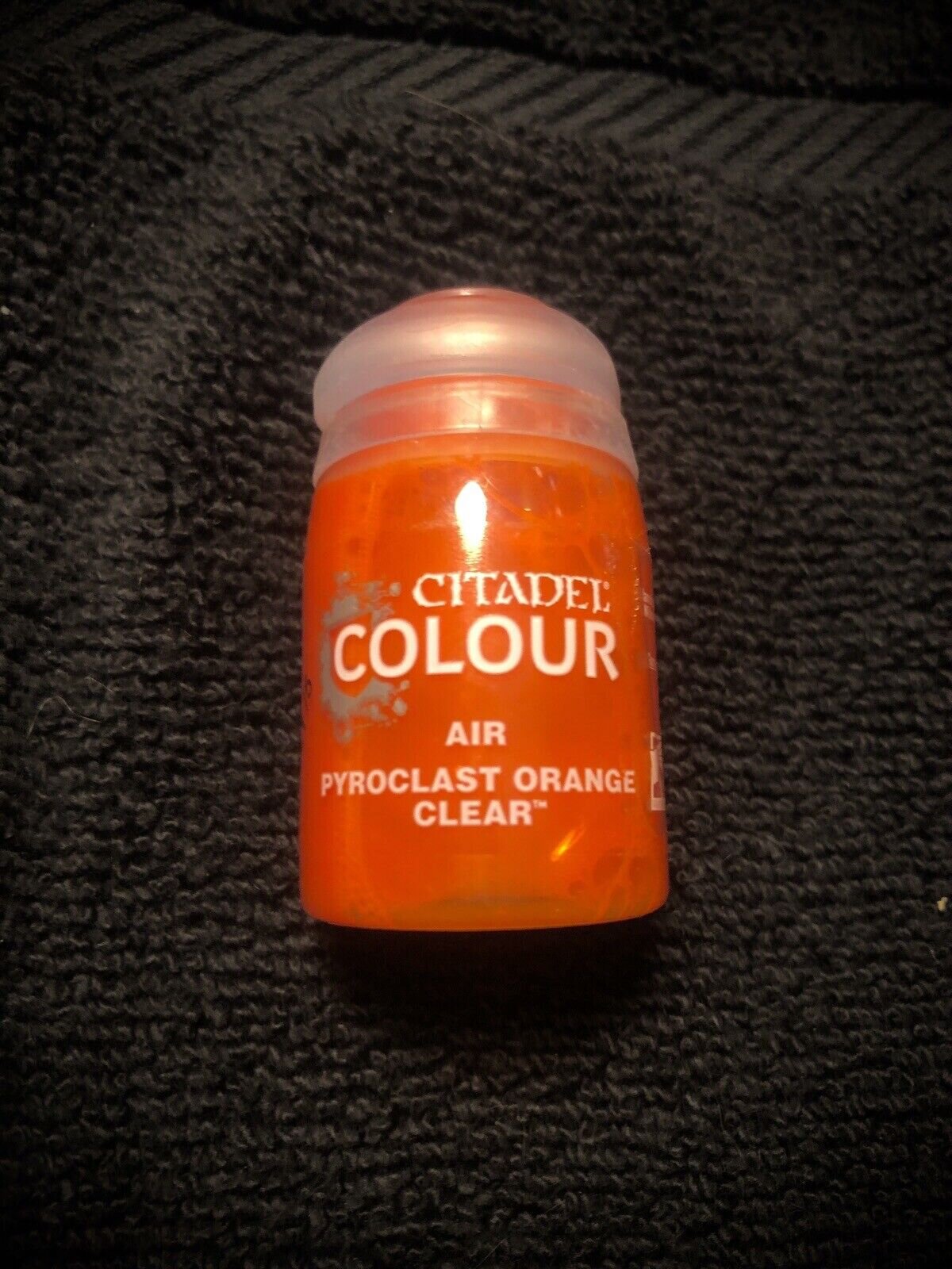 Citadel Paint AIR Pyroclast Orange Clear 24ML Games Workshop