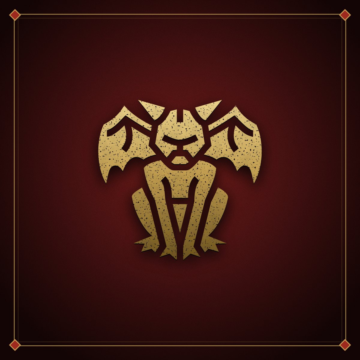 Batman: Gotham City Chronicles collection emblem, Hammer of War