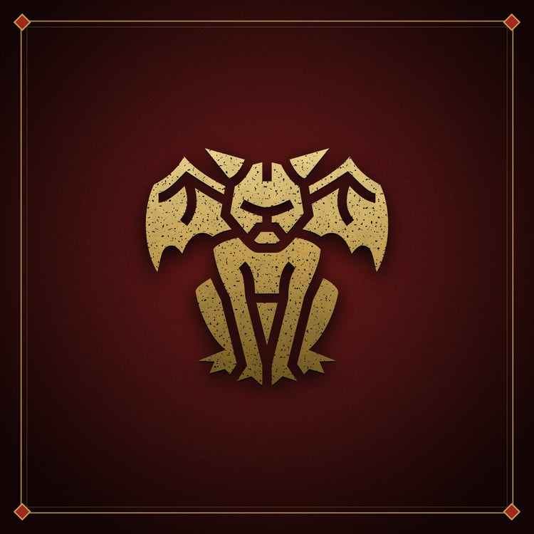 Batman: Gotham City Chronicles collection emblem, Hammer of War