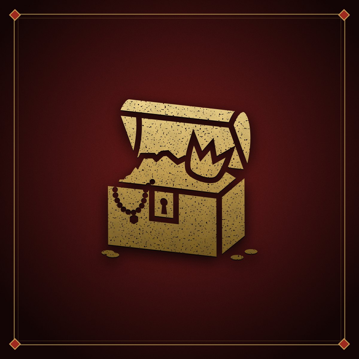 Kickstarter Exclusives collection emblem, Hammer of War