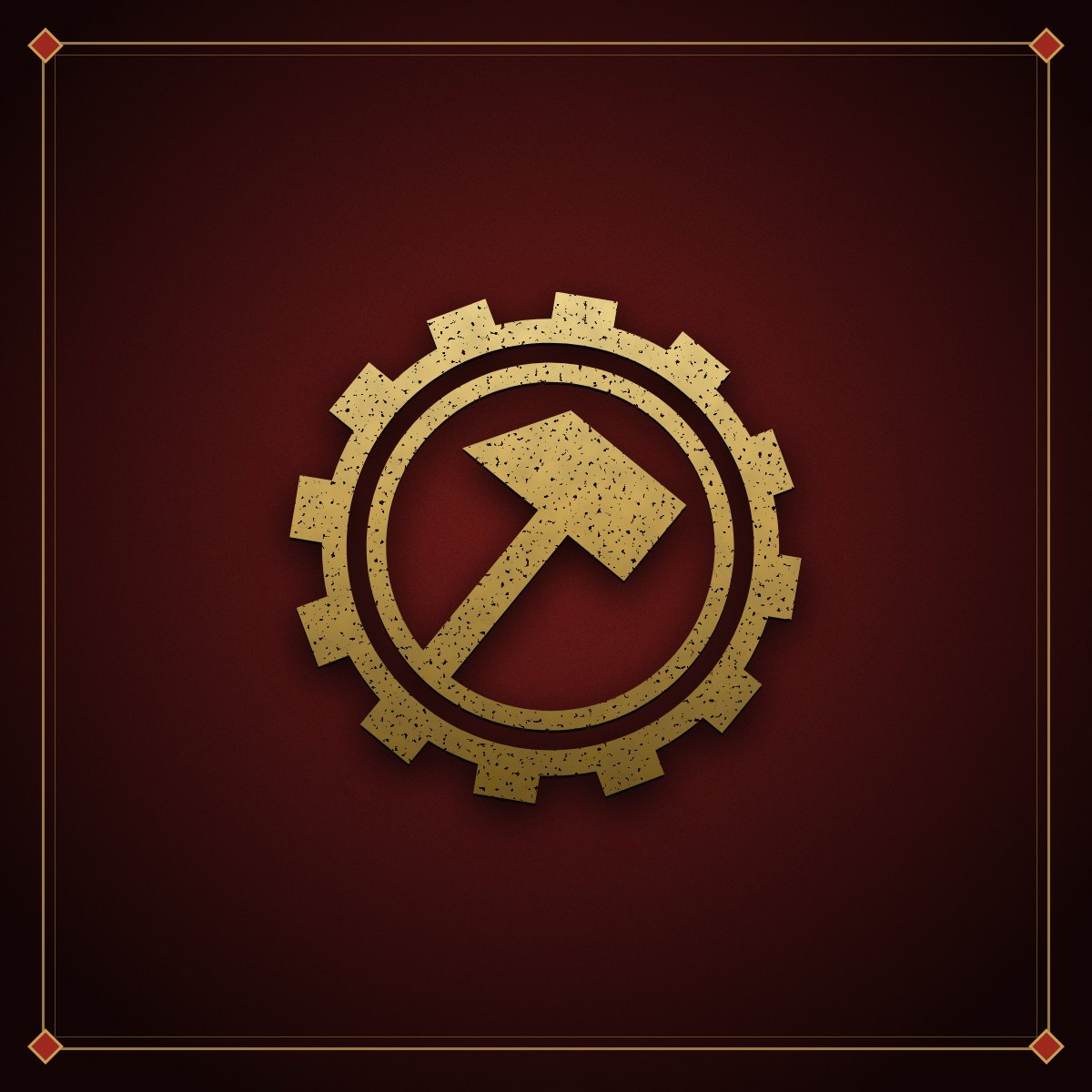 Warmachine collection emblem, Hammer of War