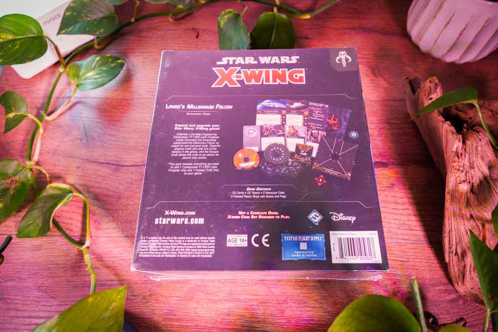 Star Wars: X-Wing 2nd Edition – Lando's Millennium Falcon Expansion Pack (Sealed)