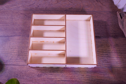 Kingdom Death: Monster – Laser-Cut Wood Box Organizer (Claudio Floreani KS • KDM Monster Organizer)