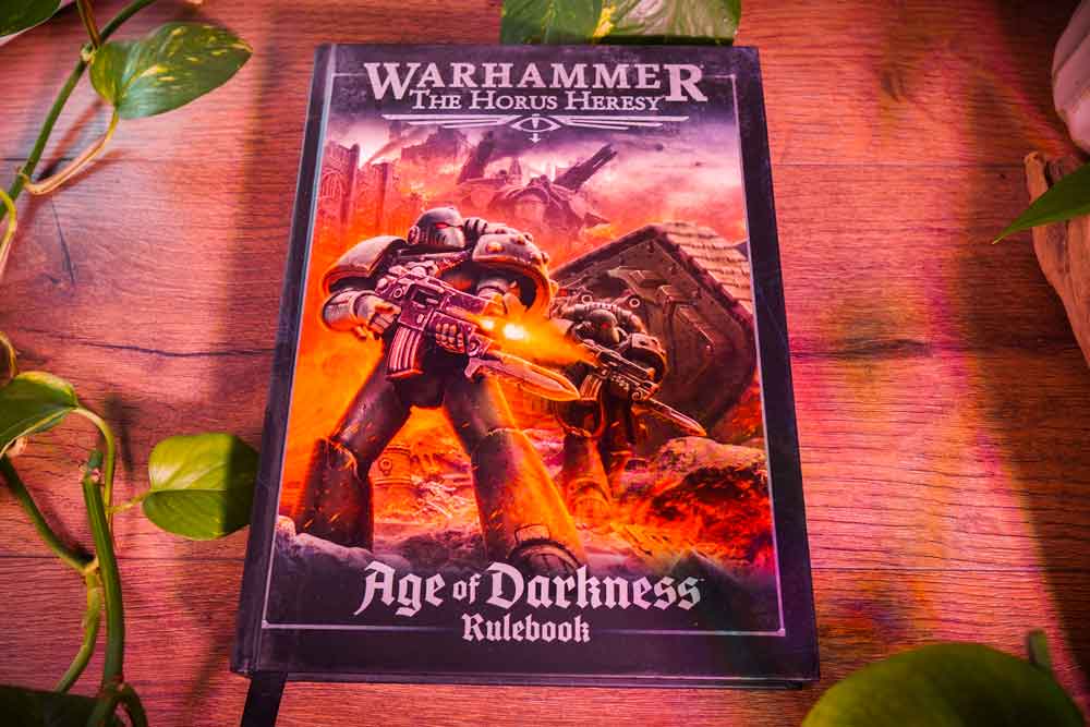 Warhammer: The Horus Heresy – Age of Darkness Rulebook (Hardcover • Games Workshop)