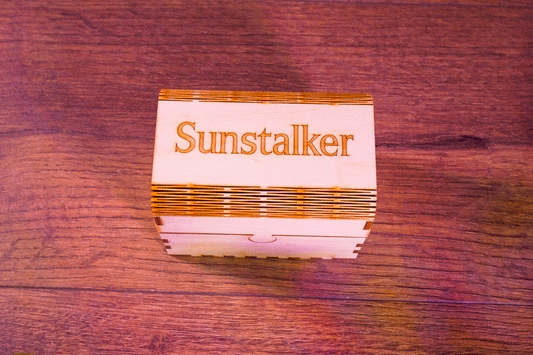 Kingdom Death: Monster – Sunstalker Laser-Cut Wood Expansion Box (Claudio Floreani KS • KDM Monster Organizer)
