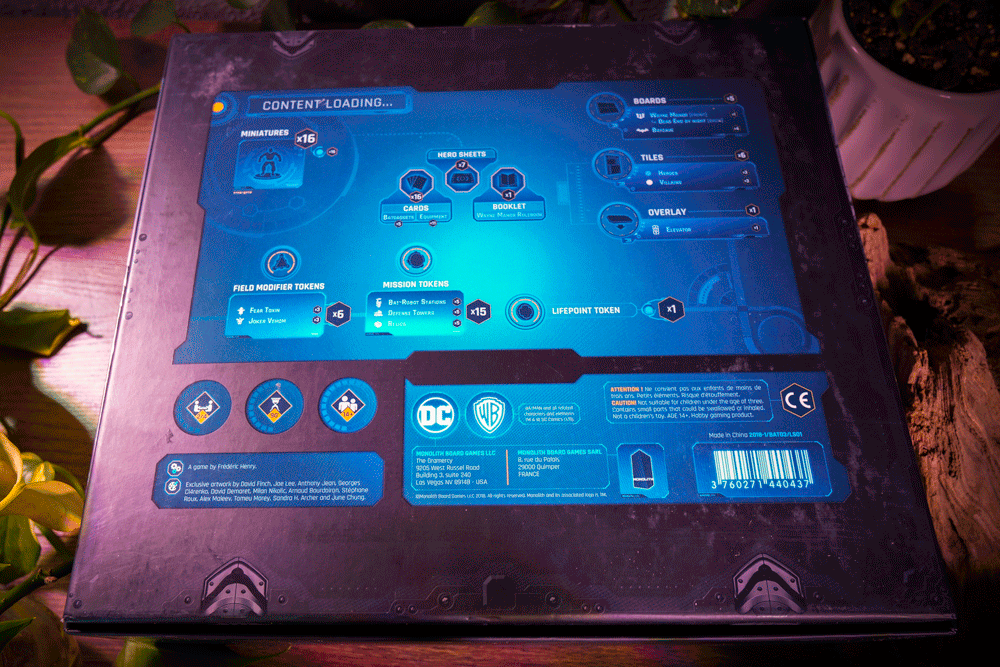 Batman: Gotham City Chronicles – Wayne Manor Box (Season 1 Kickstarter Edition • Monolith Board Games)