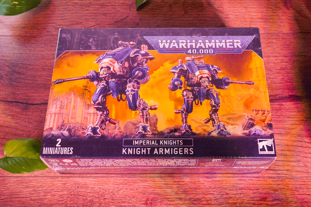 Warhammer 40,000: Imperial Knights – Knight Armigers Plastic Kit (54-20 ...