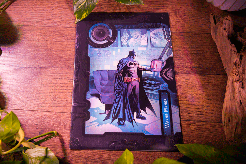 Batman: Gotham City Chronicles – Wayne Manor Rulebook (Season 1 Kickstarter Insert • Monolith Board Games)