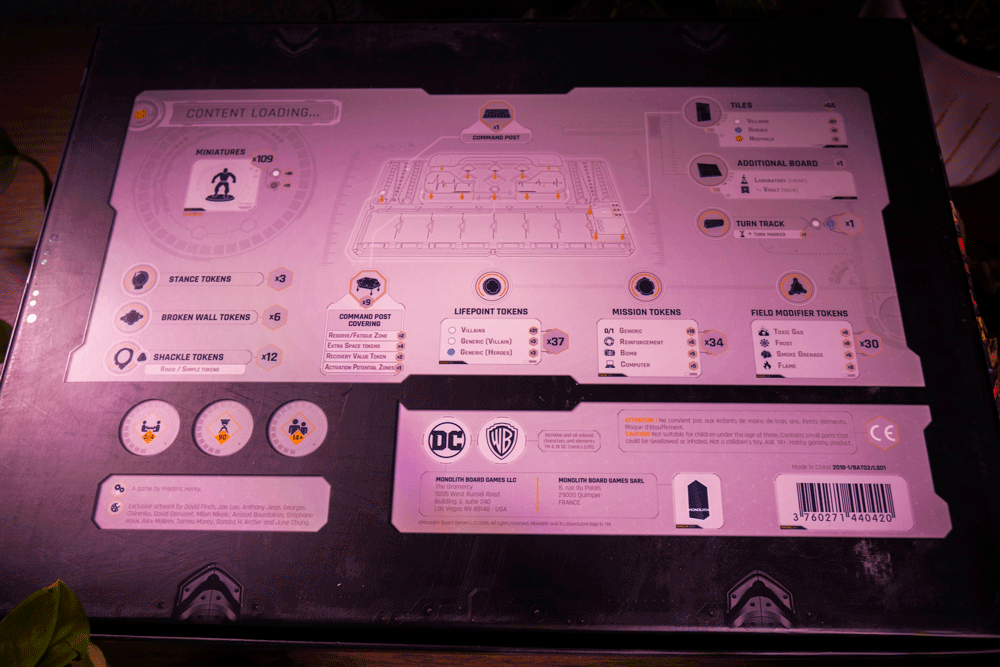 Batman: Gotham City Chronicles – Villain Campaign Box (Season 1 Kickstarter Edition • Monolith Board Games)