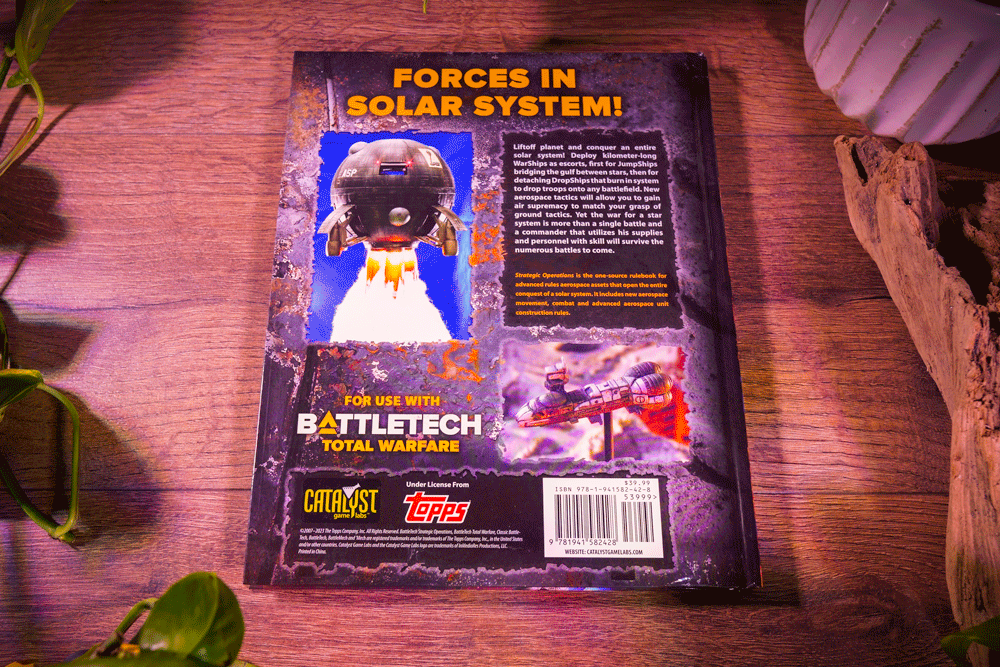 BattleTech: Strategic Operations – Advanced Aerospace Rules (Hardcover • Catalyst Game Labs)