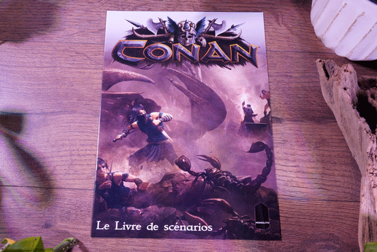 Conan: Le Livre de Scénarios – Stygia (Monolith Board Games • KS Insert • French)