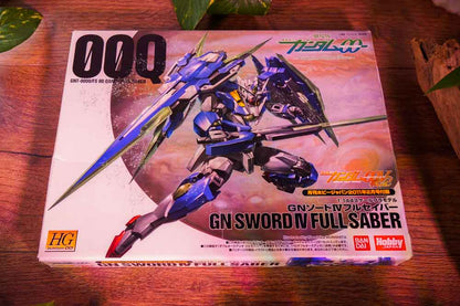 HG 1/144 GN Sword IV Full Saber – Hobby Japan Feb 2011 Magazine Exclusive *Includes Bonus March 2011 Decal Set (Bandai • Gundam 00)