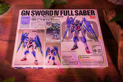 HG 1/144 GN Sword IV Full Saber – Hobby Japan Feb 2011 Magazine Exclusive *Includes Bonus March 2011 Decal Set (Bandai • Gundam 00)