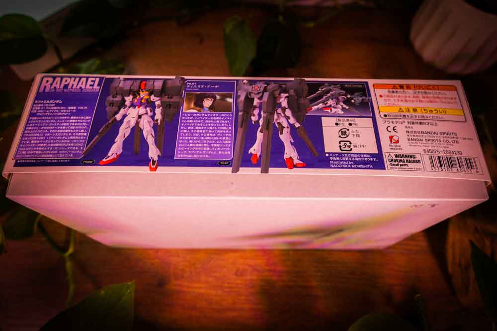 CB-002 Raphael Gundam – HG00 #68 1/144 Scale Model Kit (High Grade • Bandai)