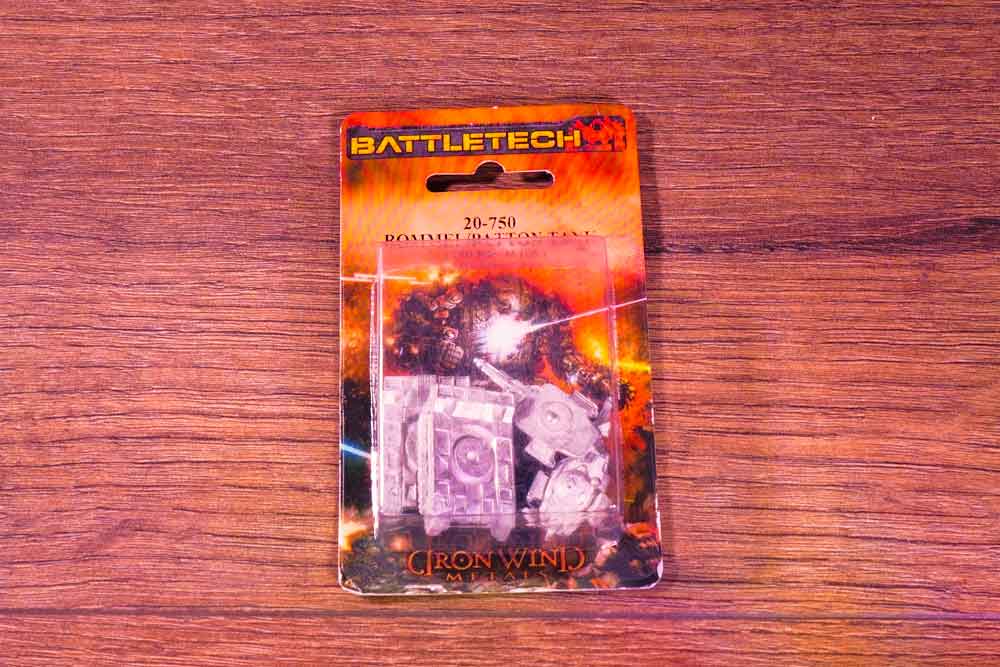 BattleTech Rommel / Patton Tank x2 Metal Miniatures | Iron Wind Metals ...