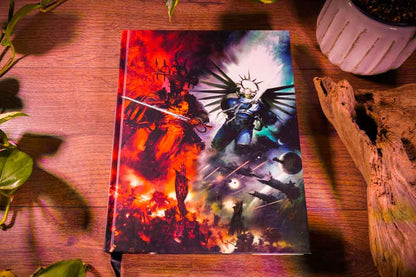 Warhammer 40,000 Core Rulebook – 9th Edition Indomitus Full Art Cover (Hardcover • Games Workshop)