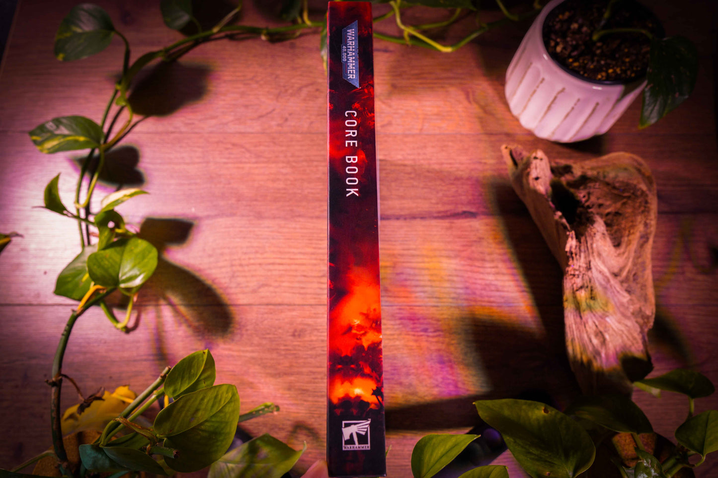 Warhammer 40,000 Core Rulebook – 9th Edition Indomitus Full Art Cover (Hardcover • Games Workshop)